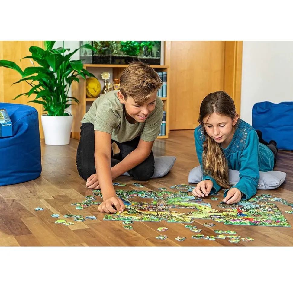 RAVENSBURGER - Escape puzzle kids - safari