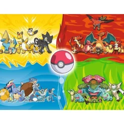 RAVENSBURGER - Puzzle différents types de pokémon 150 pcs xxl