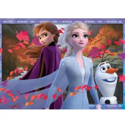RAVENSBURGER - Puzzle disney la reine des neiges 2x24 pcs