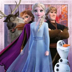 RAVENSBURGER - Puzzle disney la reine des neiges 3x49 pcs