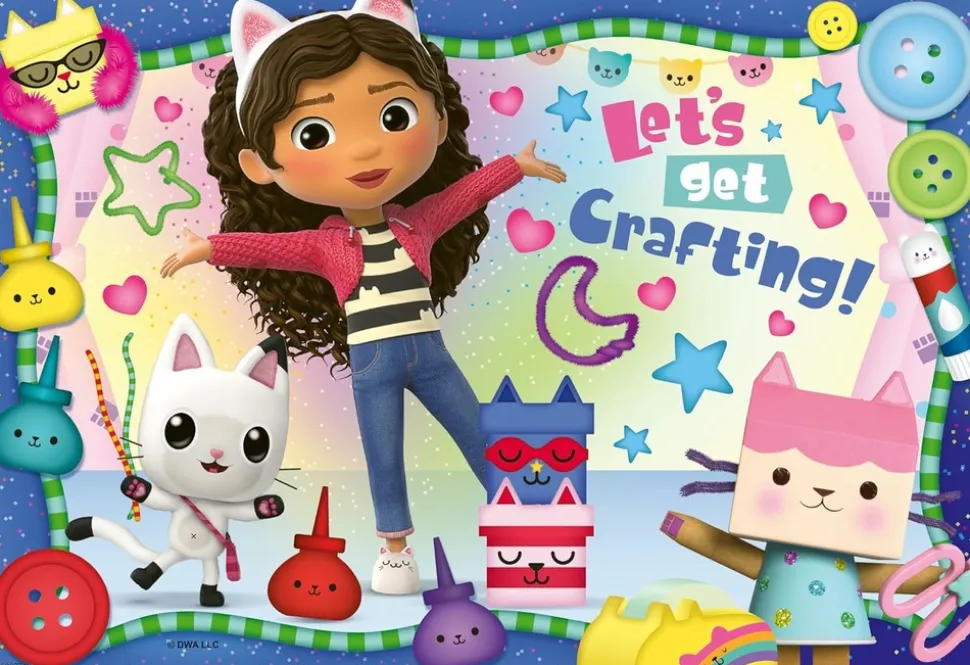 RAVENSBURGER - Puzzle gabby la fête des pirates 2x24 pcs