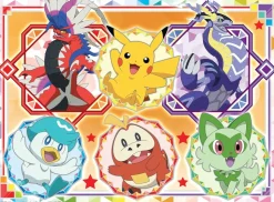 RAVENSBURGER - Puzzle pokémon écarlate et violet 100 pcs xxl