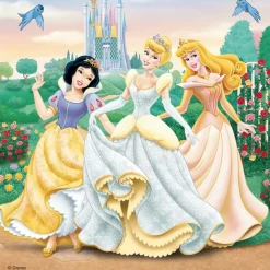 RAVENSBURGER - Puzzle rêves de princesses disney 3x49 pcs