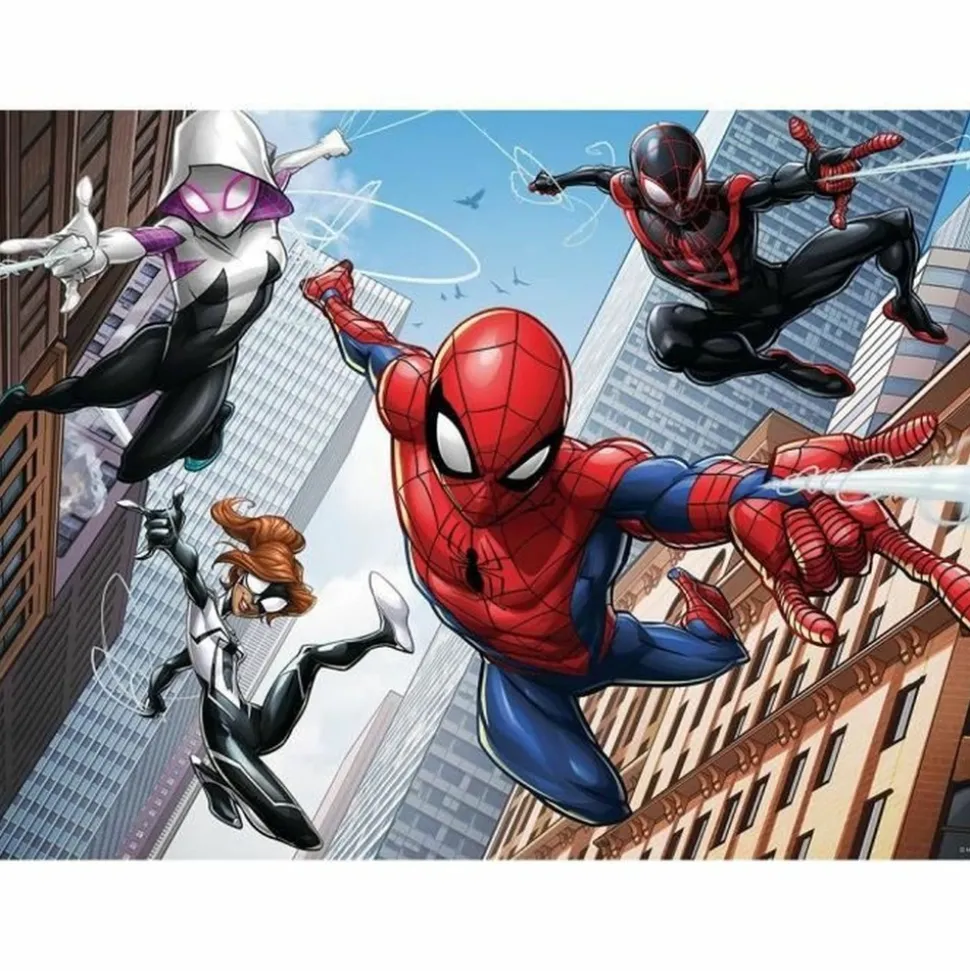 RAVENSBURGER - Ravensburger - puzzle spider-man 200 pièces xxl - les pouvoirs de l'araignée - enfant 8 ans et plus