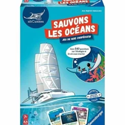 RAVENSBURGER - The seacleaners - sauvons les océans - jeu de quizz
