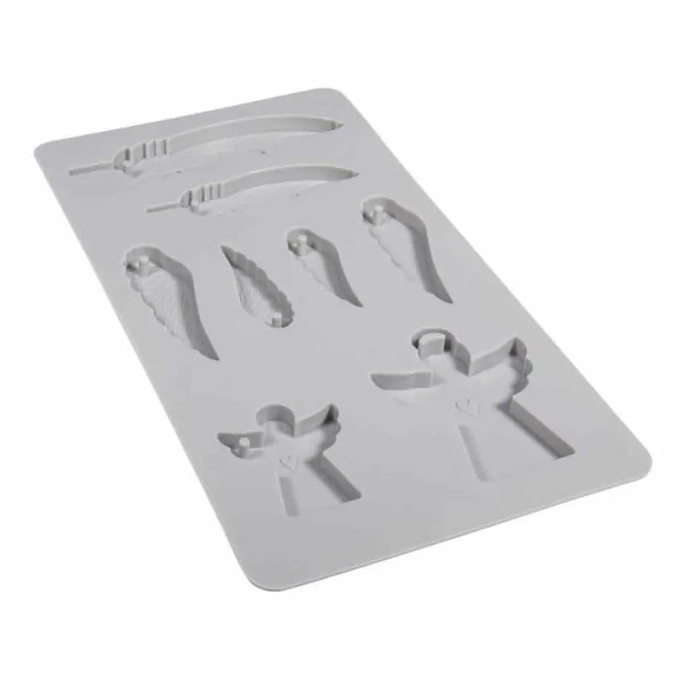 RAYHER - 2 moules en silicone ange 26 x 14,5 x 3 cm