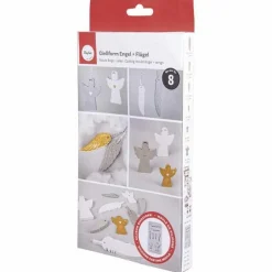 RAYHER - 2 moules en silicone ange 26 x 14,5 x 3 cm