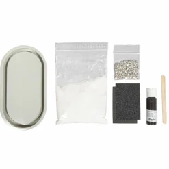 RAYHER - Kit de création mini plateau en résine terrazzo