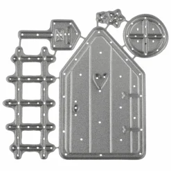 RAYHER - Matrice de découpe - maisonnette - 5 pièces