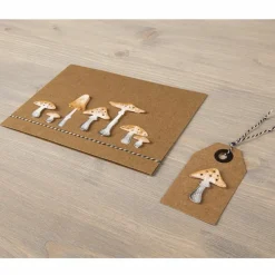 RAYHER - Matrices de découpe champignons - 9 pièces