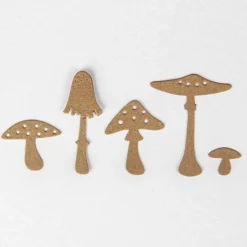 RAYHER - Matrices de découpe champignons - 9 pièces