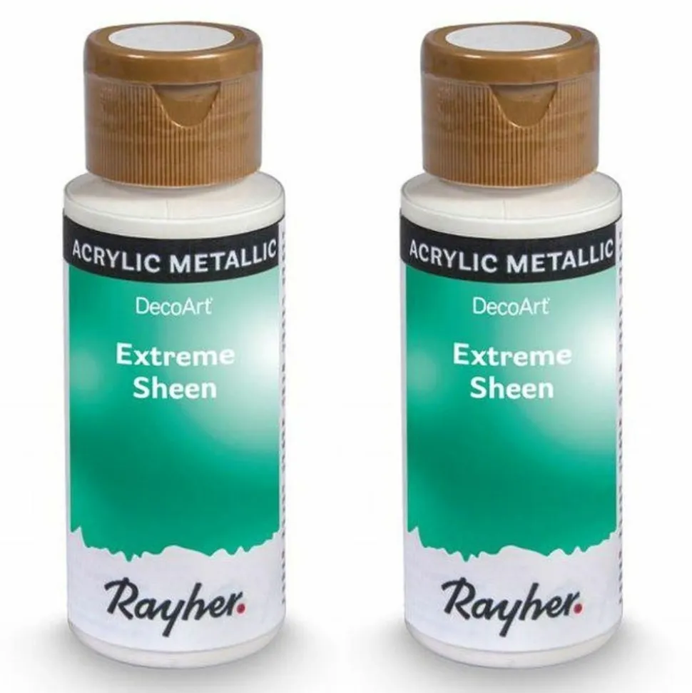 RAYHER - Peinture acrylique métal 118 ml - bleu-vert