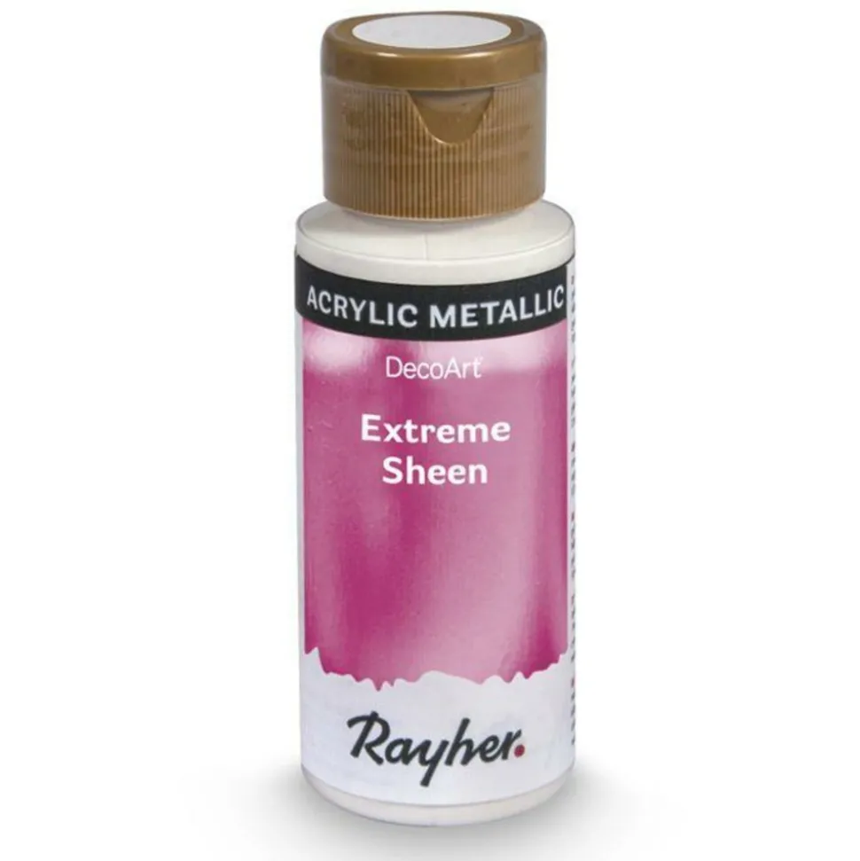 RAYHER - Peinture acrylique métal 59 ml - rose