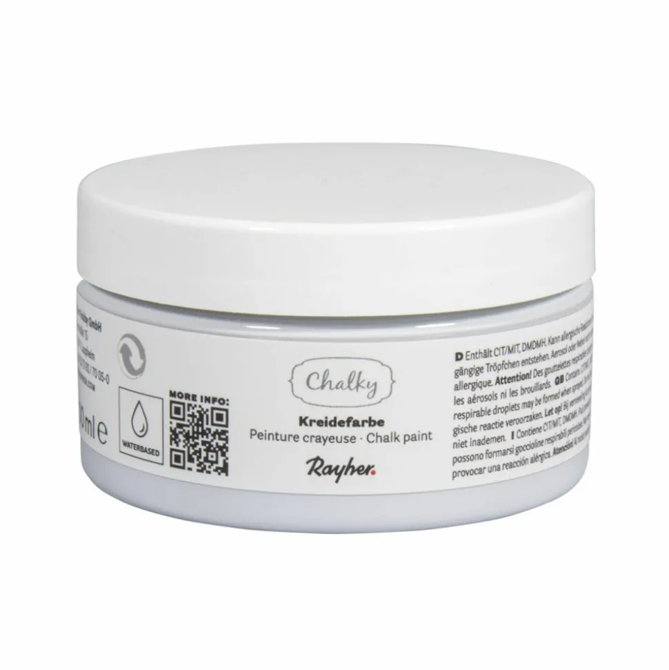 RAYHER - Peinture craie bleu pastel - chalky finish - 100 ml