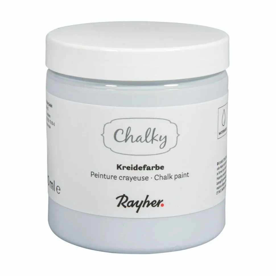 RAYHER - Peinture craie bleu pastel - chalky finish - 230 ml