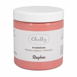 RAYHER - Peinture craie rouge tuile - chalky finish - 230 ml