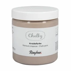 RAYHER - Peinture craie taupe - chalky finish - 230 ml