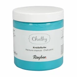 RAYHER - Peinture craie vert-bleu - chalky finish - 230 ml