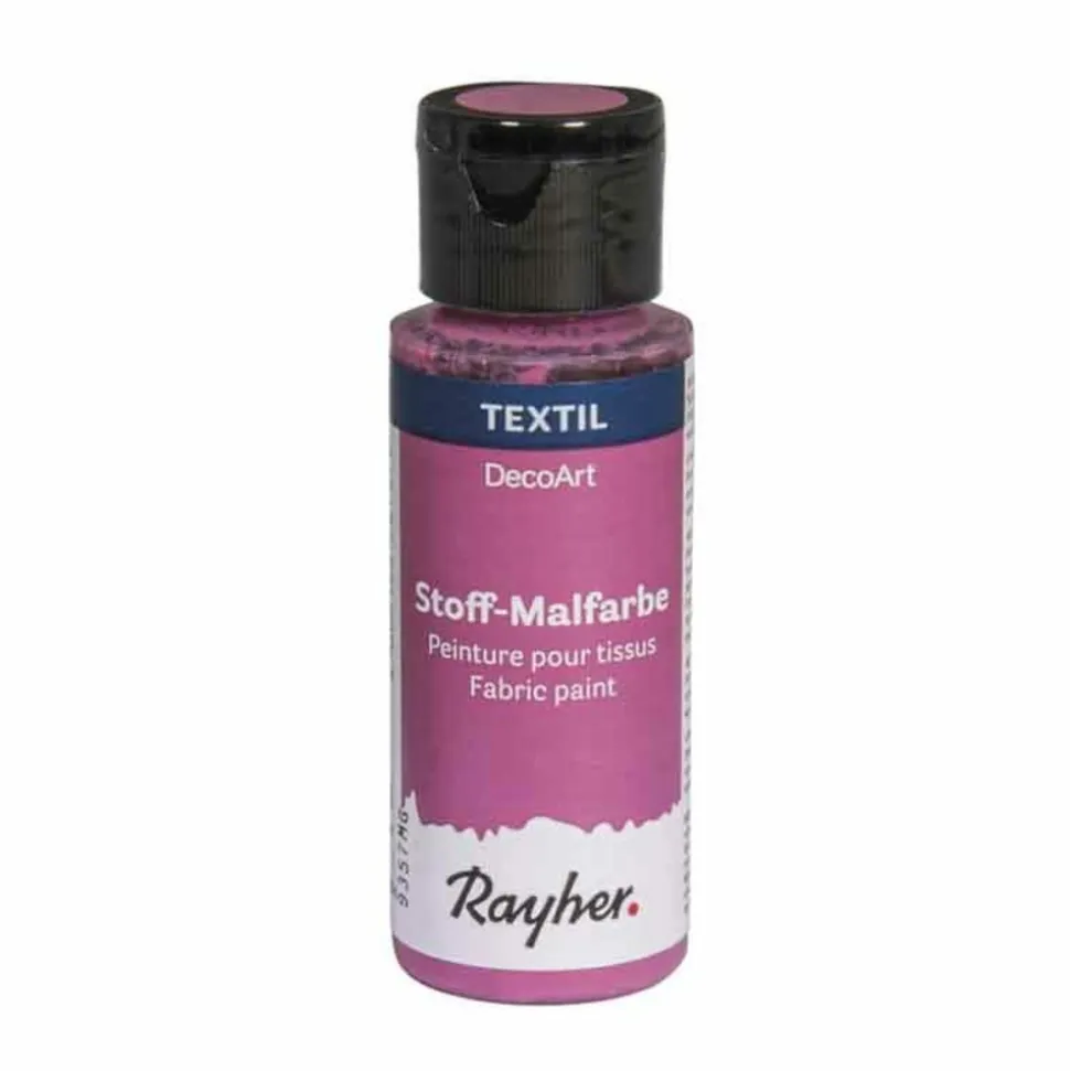 RAYHER - Peinture pour tissus 59 ml - violet
