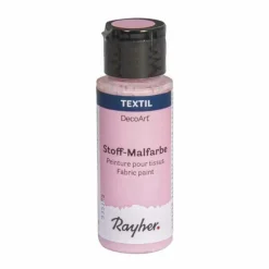 RAYHER - Peinture pour tissus 59 ml - rose layette