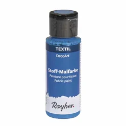 RAYHER - Peinture pour tissus 59 ml - bleu azur