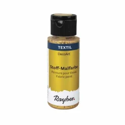 RAYHER - Peinture pour tissus extrême sheen 59 ml - doré