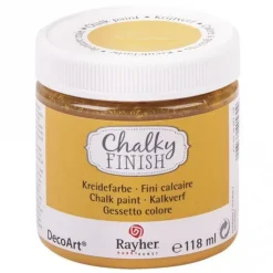 RAYHER - Peinture-craie chalky finish 118 ml - orange mirabelle