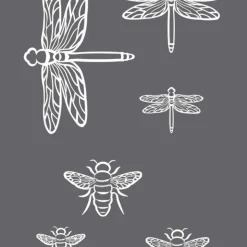 RAYHER - Pochoir de sérigraphie insectes a5