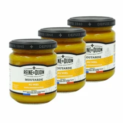 REINE DE DIJON - Moutarde au miel