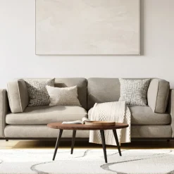 RENDEZ-VOUS DÉCO - Ella - table basse ronde en bois d'acacia d80 cm