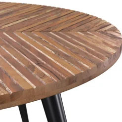 RENDEZ-VOUS DÉCO - Ella - table basse ronde en bois d'acacia d80 cm