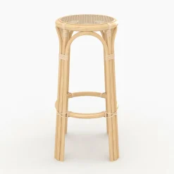 RENDEZ-VOUS DÉCO - Vania - tabouret de bar 77 cm en rotin
