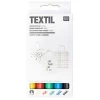 RICO DESIGN - 5 feutres pour textiles basic