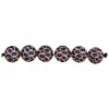 RICO DESIGN - 5 perles acid leo rose ø 16 mm