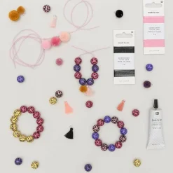 RICO DESIGN - 5 perles acid leo rose ø 16 mm