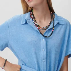 RICO DESIGN - 165 perles centre coeur 5 x 7 mm - noir et or