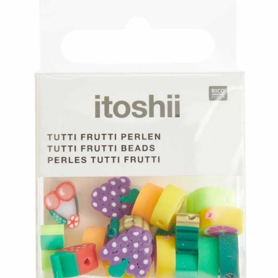 RICO DESIGN - 20 perles fruits 11 mm