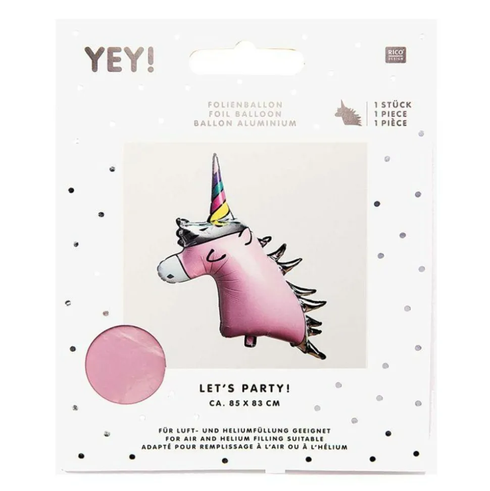 RICO DESIGN - Ballon aluminium licorne