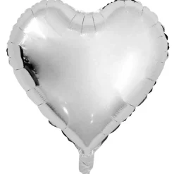 RICO DESIGN - Ballon aluminium cœur argent