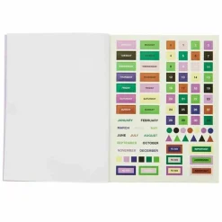 RICO DESIGN - Bullet journal couverture souple acid leo - 16 x 21 cm