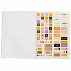 RICO DESIGN - Bullet journal couverture souple acid leo - 16 x 21 cm