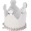 RICO DESIGN - Mini couronne (x6) de fête avec strass et paillettes - 4.5 x 5 cm