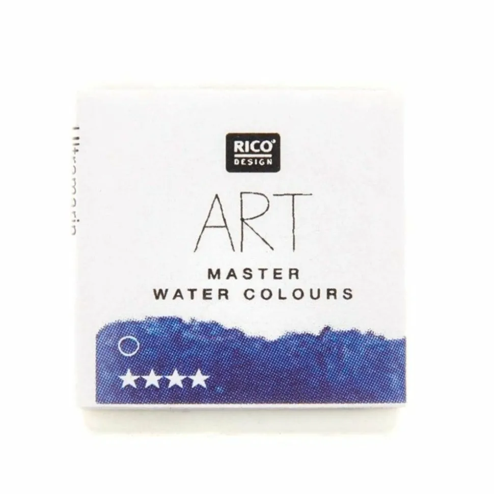 RICO DESIGN - Peinture aquarelle - outremer - 1/2 godet