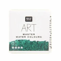 RICO DESIGN - Peinture aquarelle - vert émeraude - 1/2 godet