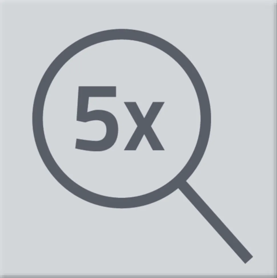 RIDDER - Miroir de maquillage shuri avec interrupteur tactile led