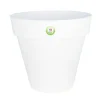 RIVIERA - Bac Soleilla rond en polypropylène 100% recyclable Blanc H.26,5 Ø.30cm