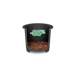 Riviera & bar poubelle reducteur de bio dechet 3l blanc - mtd510