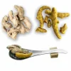 RIVSALT - Kit curcuma-gingembre et râpe à rhizome