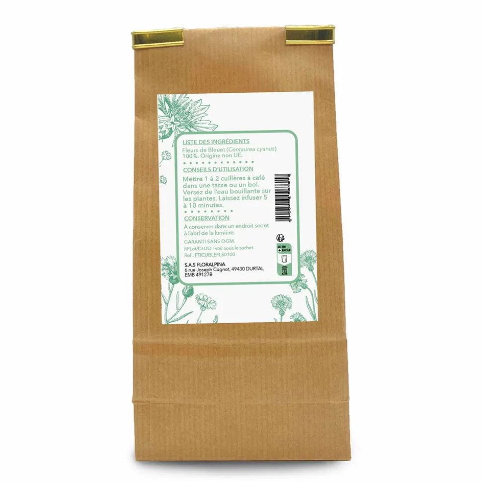 RUE DES PLANTES - Bleuet fleurs tisane 100g