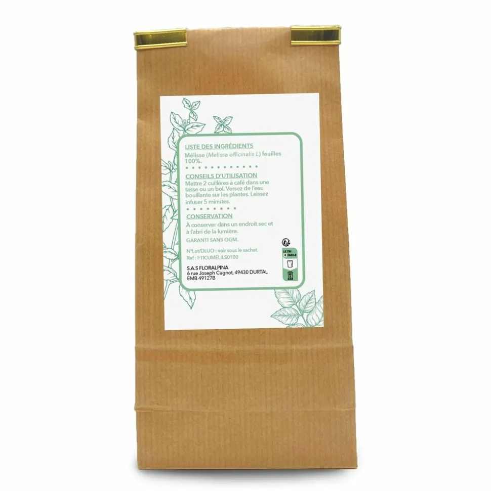 RUE DES PLANTES - Mélisse feuille tisane 1kg
